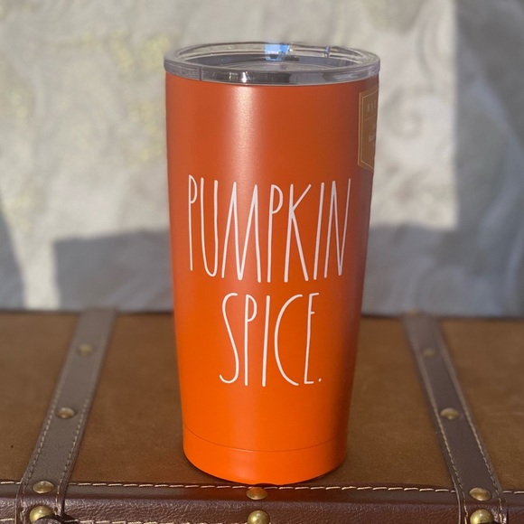 Rae Dunn "PUMPKIN SPICE" Insulted Tumbler - Picture 1 of 3